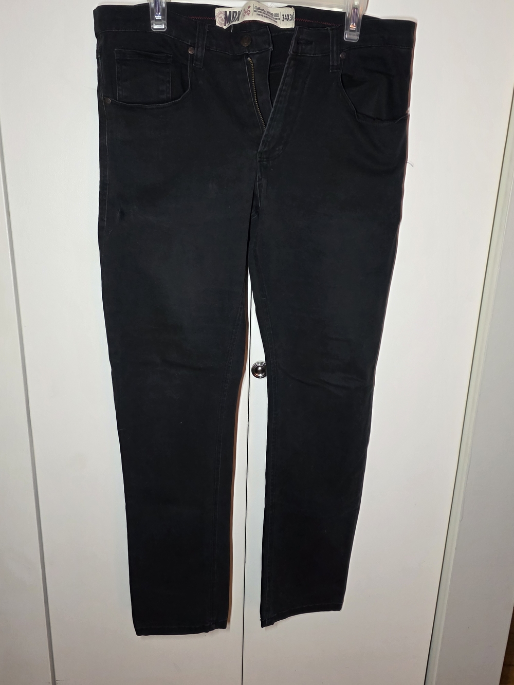 MBX Black Men’s Slim Pants